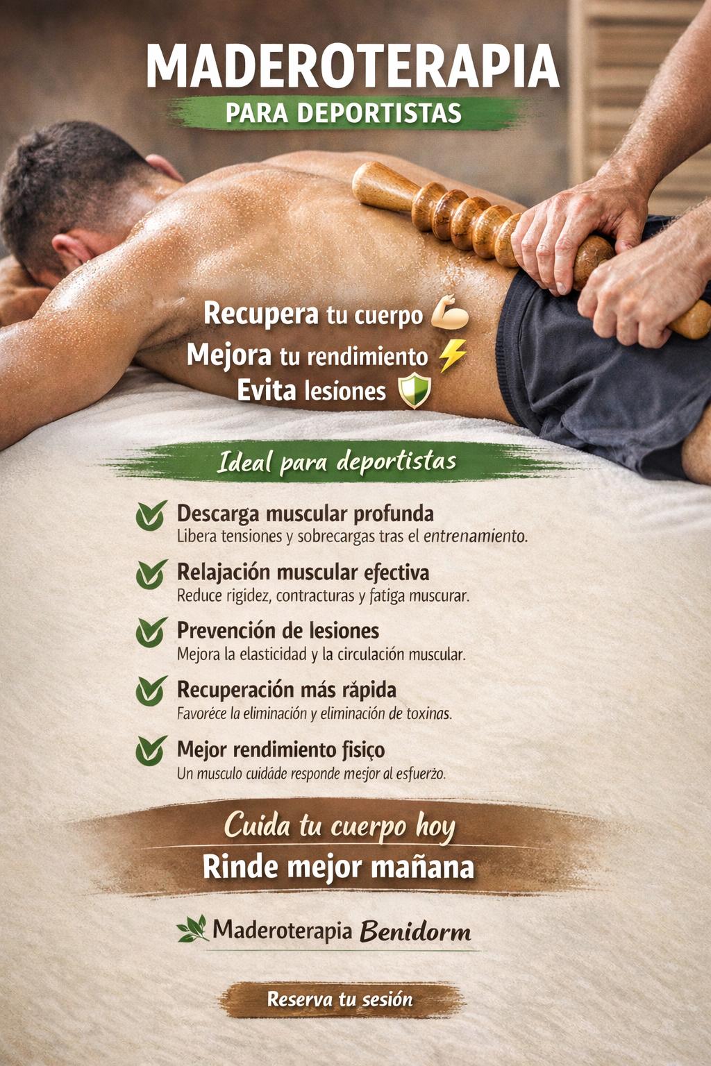 Maderoterapia Para Deportistas