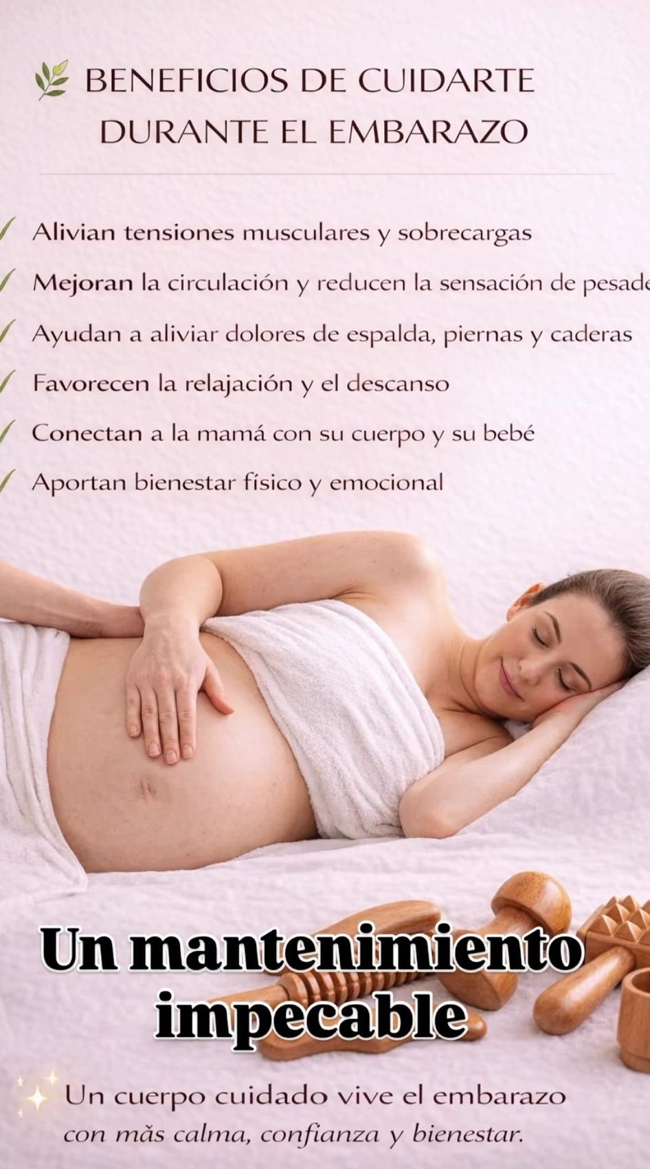 Masaje durante el embarazo