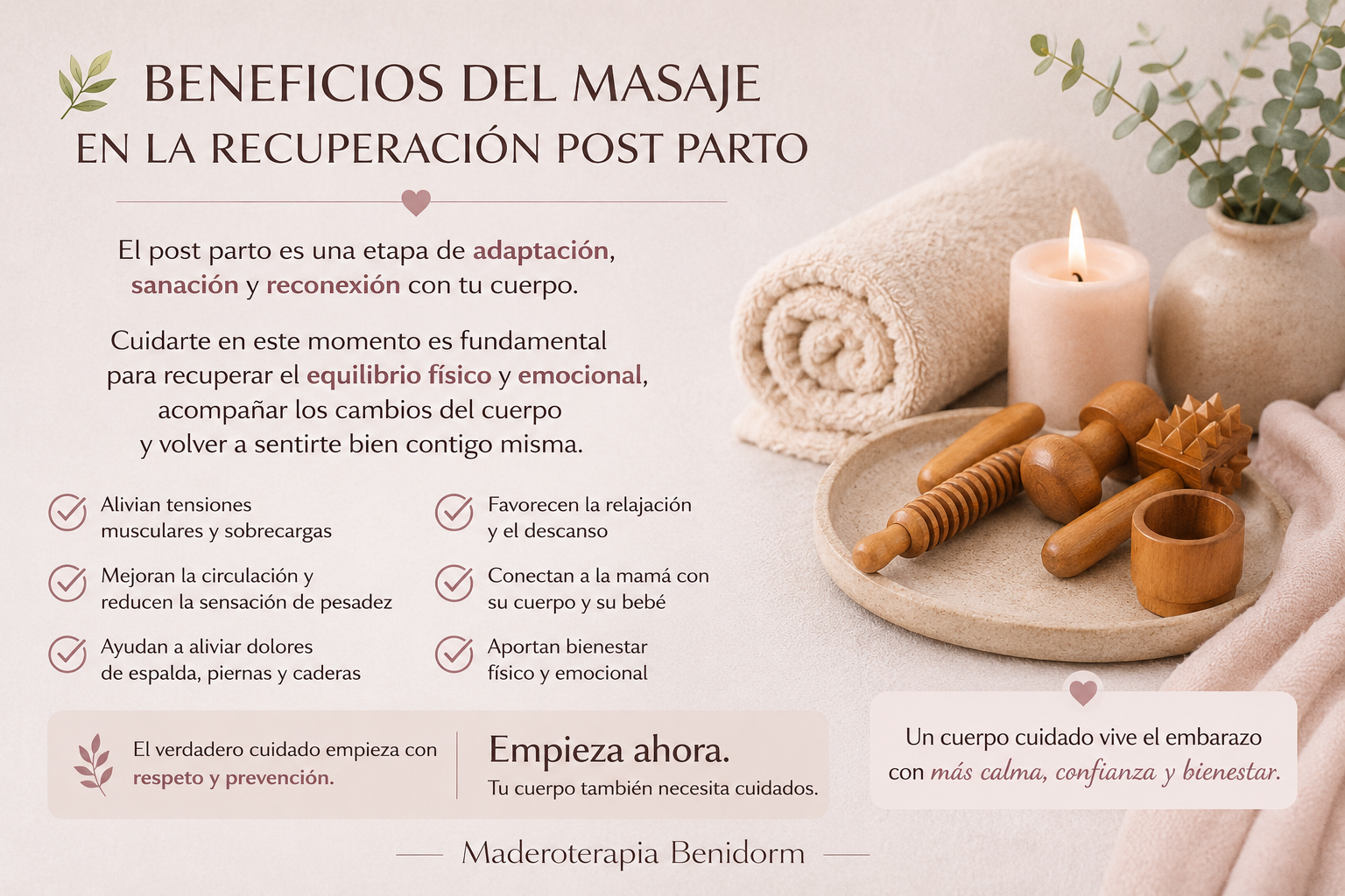 Bono 🤍 Tratamiento de recuperación posparto